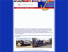 Tablet Screenshot of dudleyboats.com